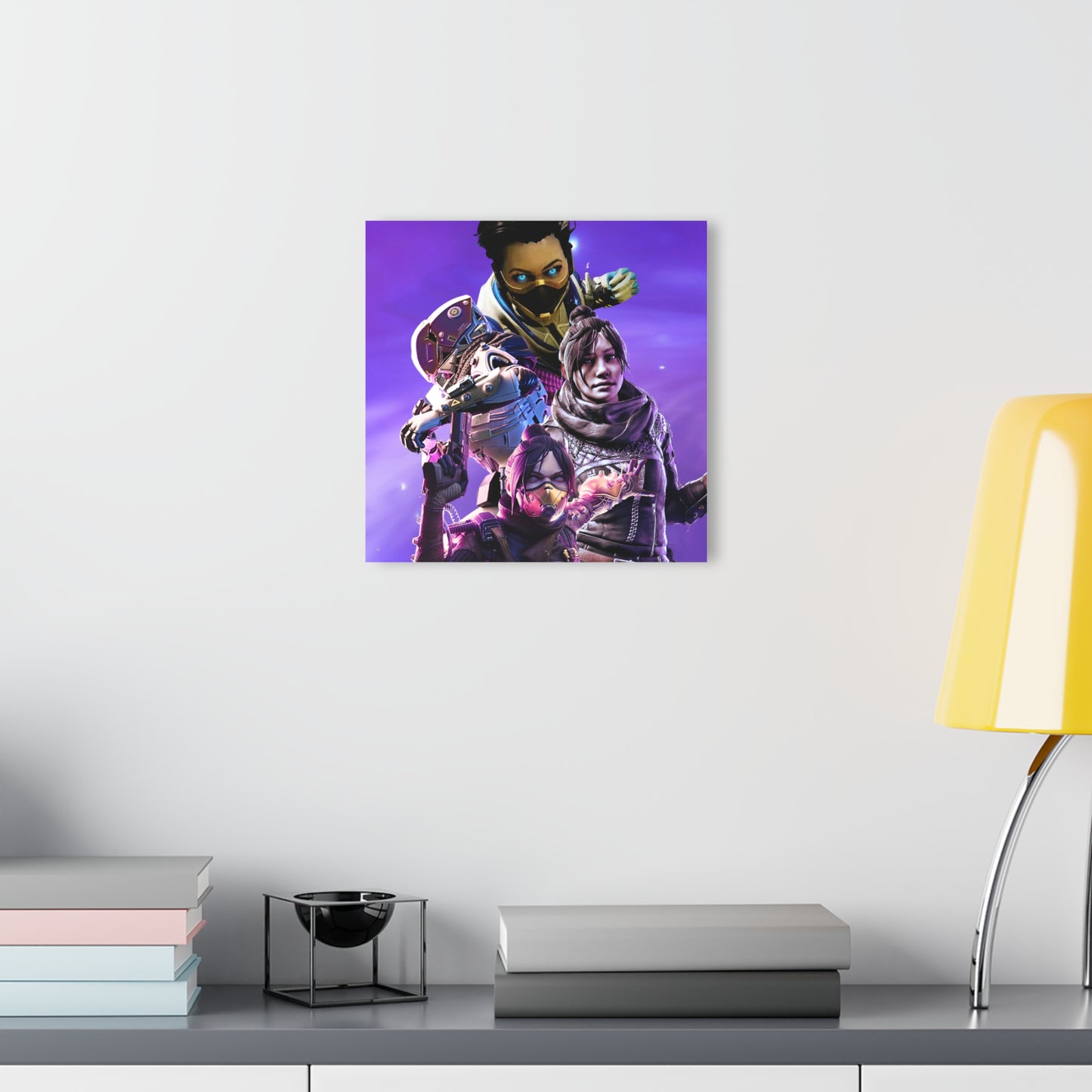 "Wraith's Kaleidoscopic Essence" Apex Legends Fan Concept Style, Acrylic Wall Art