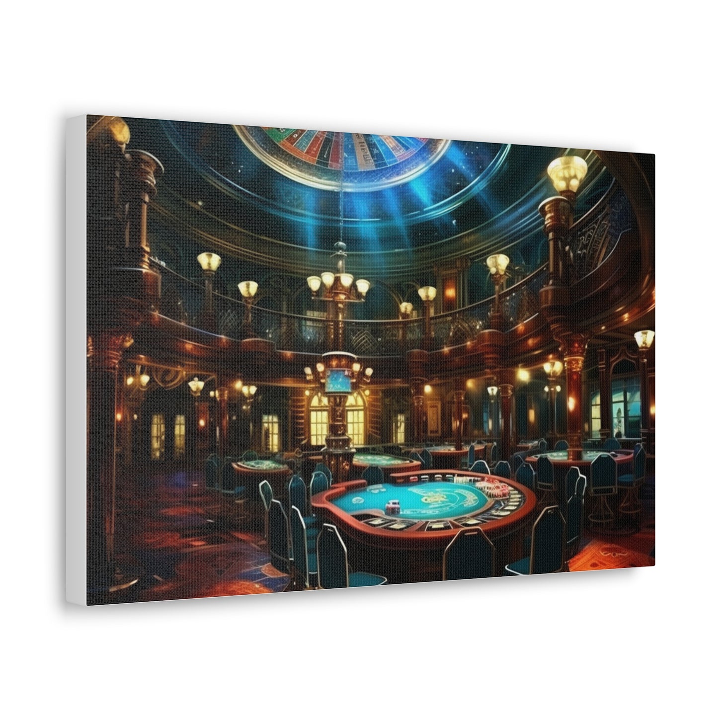 Casino Night Canvas Art