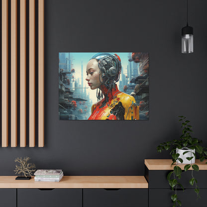 Pretty AI Canvas Art