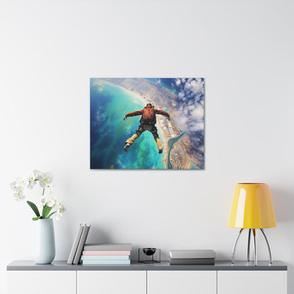 Free Fall Canvas Art