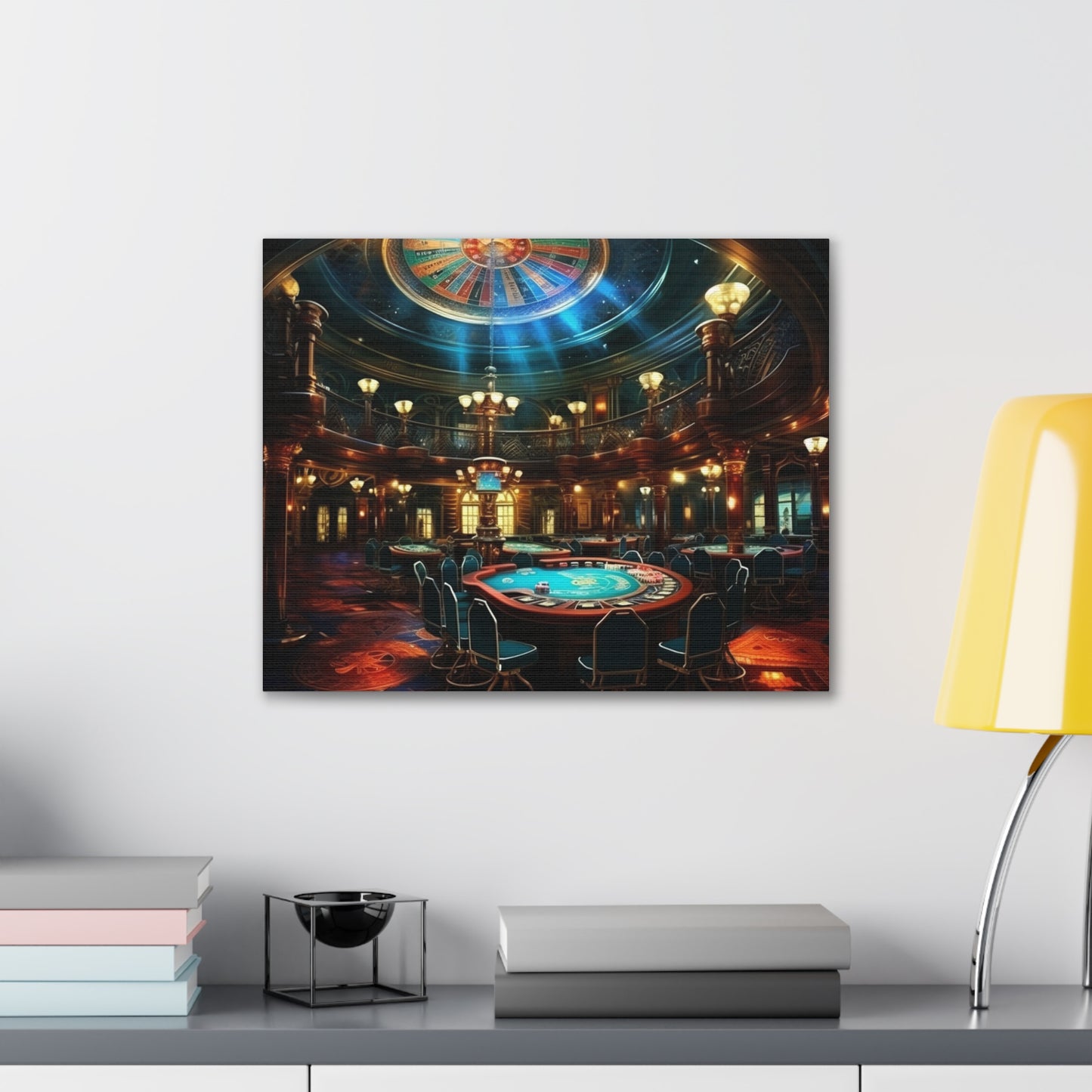 Casino Night Canvas Art