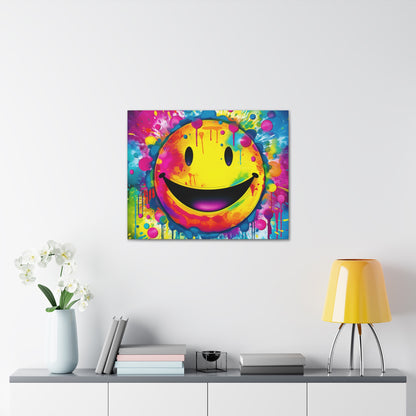 Just Smile Canvas Art