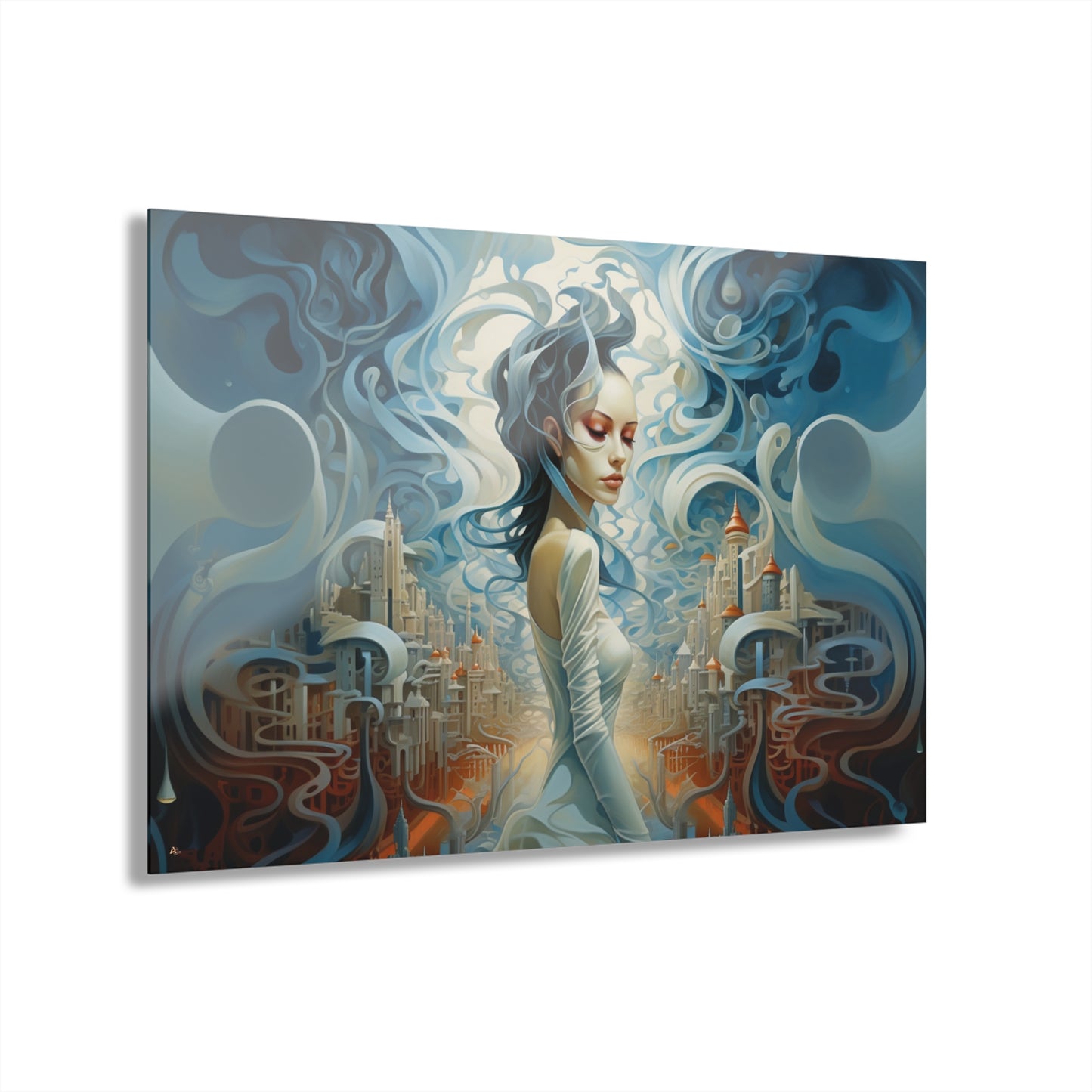 Fantasy, People Concept Style, Acrylic Wall Art