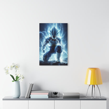 Bow to the Prince, SS Blue Vegeta, Fan Concept Style, Acrylic Wall Art