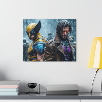 Wolverine and Gambit, X-men Concept Acrylic Wall Art