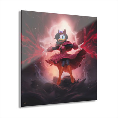 Scarlet Duck, Pop Culture Concept Style, Acrylic Wall Art