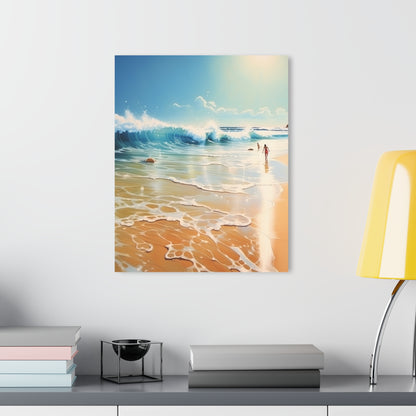 Beach Day, Landscape Concept Style, Acrylic Wall Art