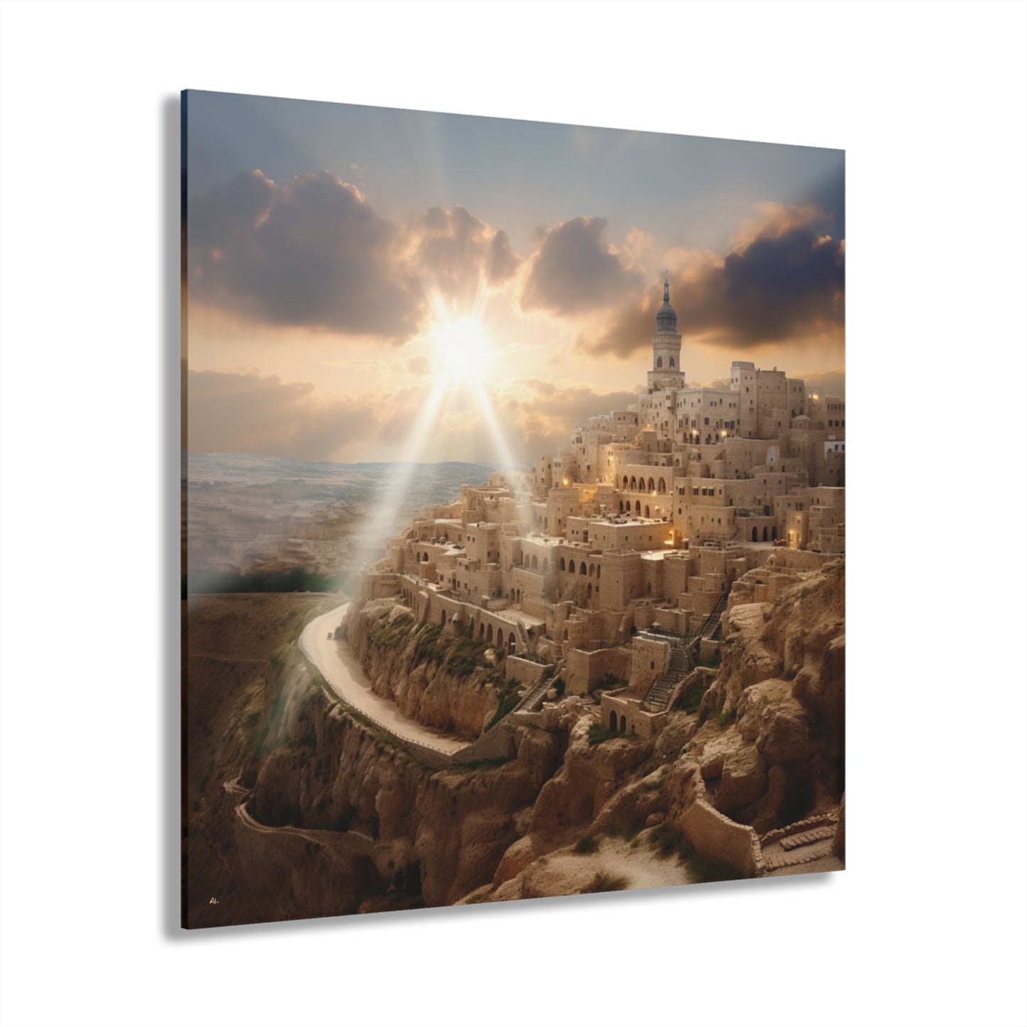 Biblical, Landscape, Location, Concept, Acrylic Wall Art