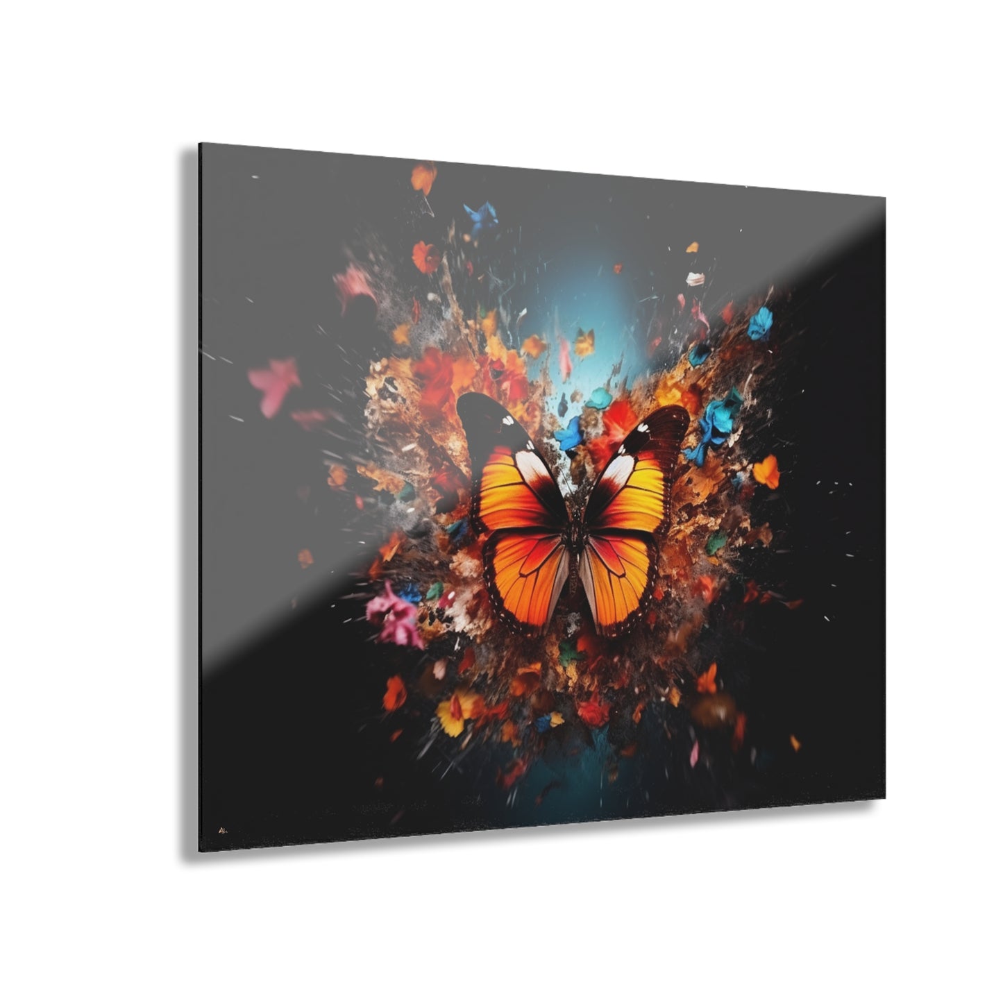 Butterfly Love, Animal, Concept, Acrylic Wall Art