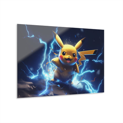 Pika, Color Splash, Concept Style, Acrylic Wall Art