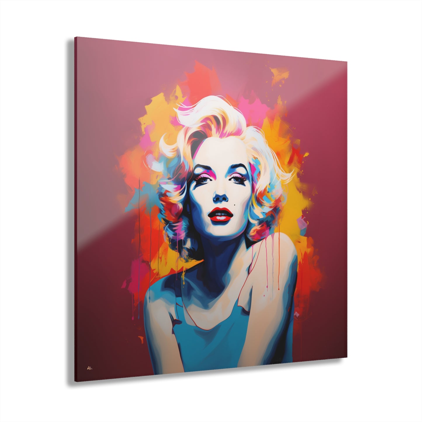 Marilyn Monroe, Pop Culture Concept Style, Acrylic Wall Art