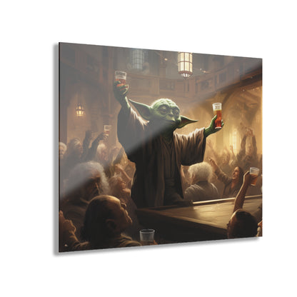 Force Party, Pop Culture, Funny, Concept Style, Acrylic Wall Art