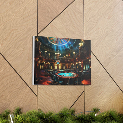 Casino Night Canvas Art