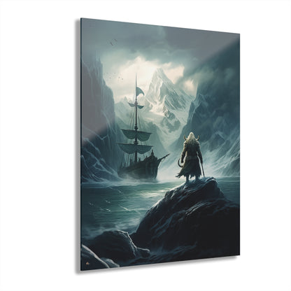 Norse Viking, Mythology, Original Concept Style, Acrylic Wall Art