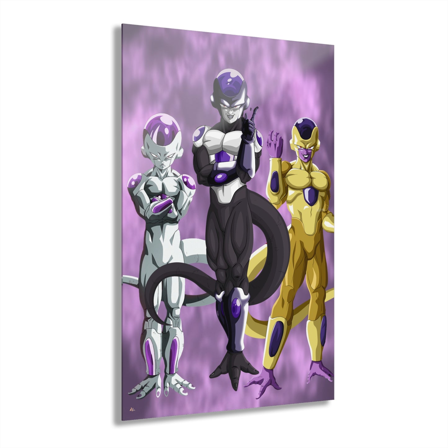 The Power of Lord Frieza, Dragonball Fan Concept, Acrylic Wall Art