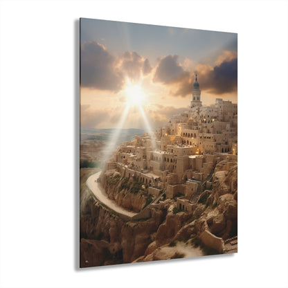 Biblical, Landscape, Location, Concept, Acrylic Wall Art