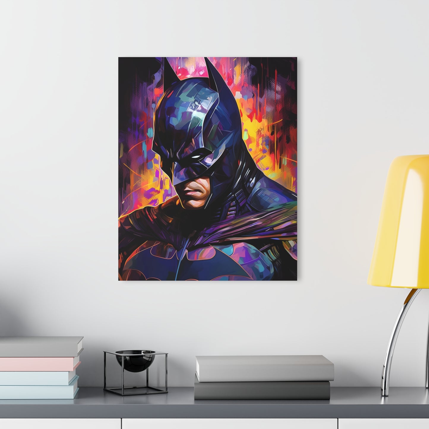 Batman, DC Color Splash, Concept Style, Acrylic Wall Art