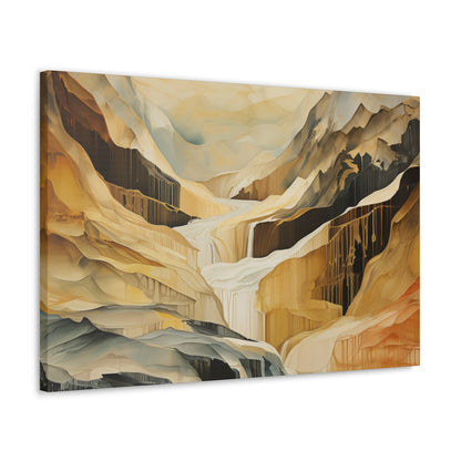 Mountain Range Canvas Art