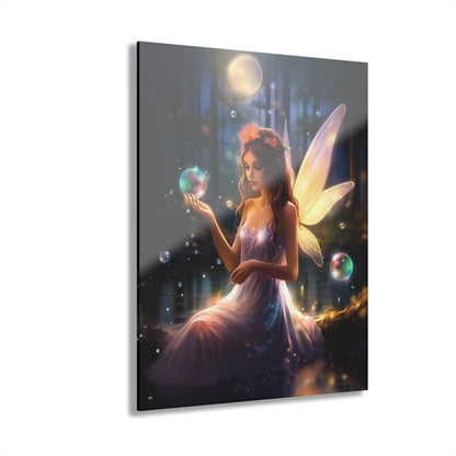 Bubbly Fairy, Fantasy, Concept, Acrylic Wall Art