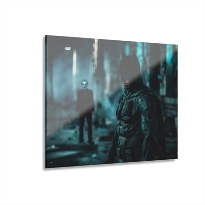 Watch your back, Fan Concept Style Batman, Acrylic Wall Art