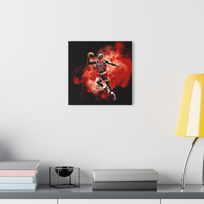 Air Jordan Color Splash, Basketball Fan Concept Style, Acrylic Wall Art