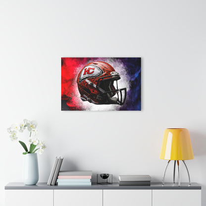 Chiefs Radiance, Kansas City, Football, Fan Colorsplash Concept Style, Acrylic Wall Art