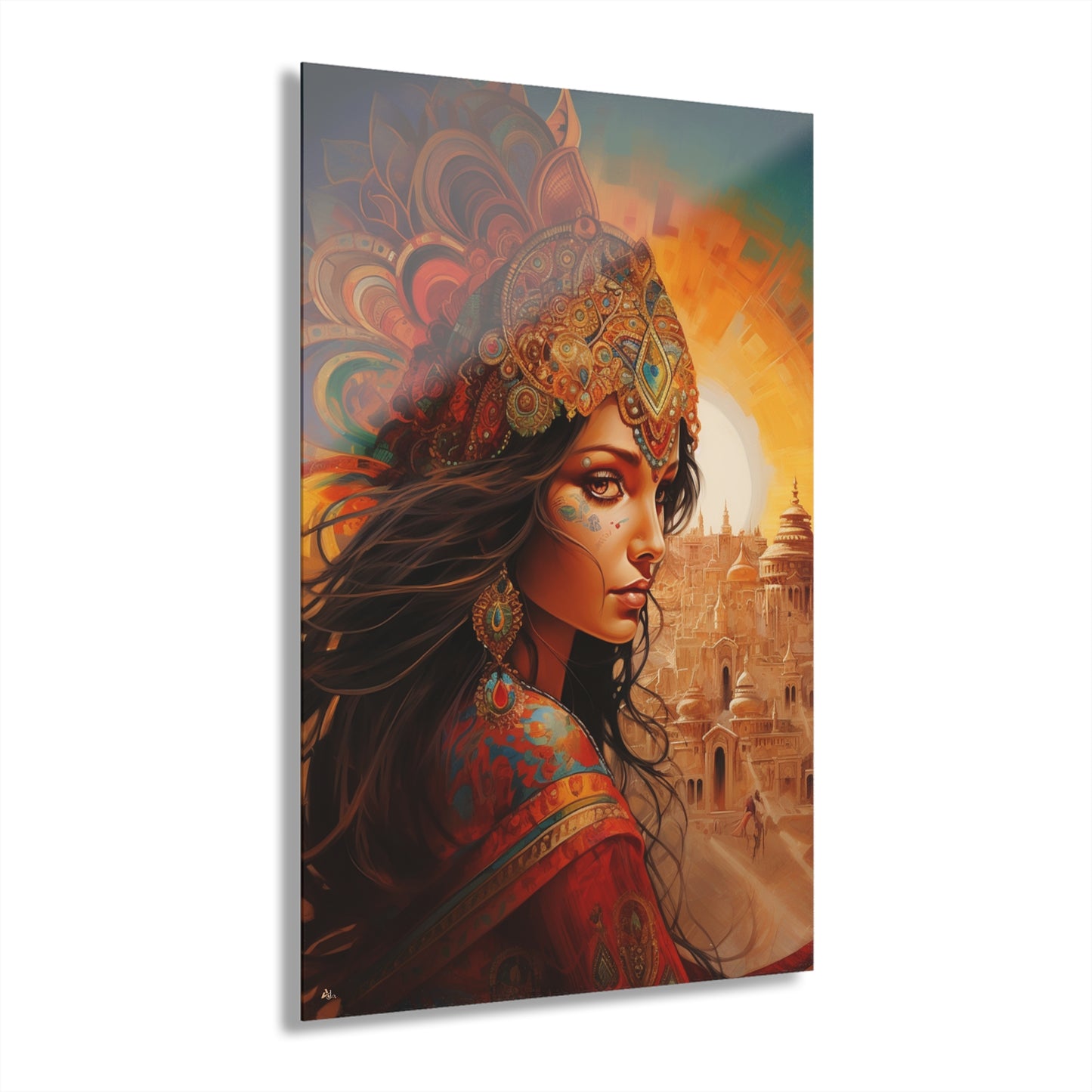 Desert Princess, People Concept Style, Acrylic Wall Art