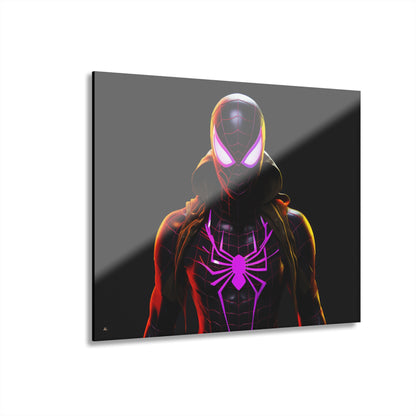 Miles, Spiderman, Marvel Concept Style, Acrylic Wall Art