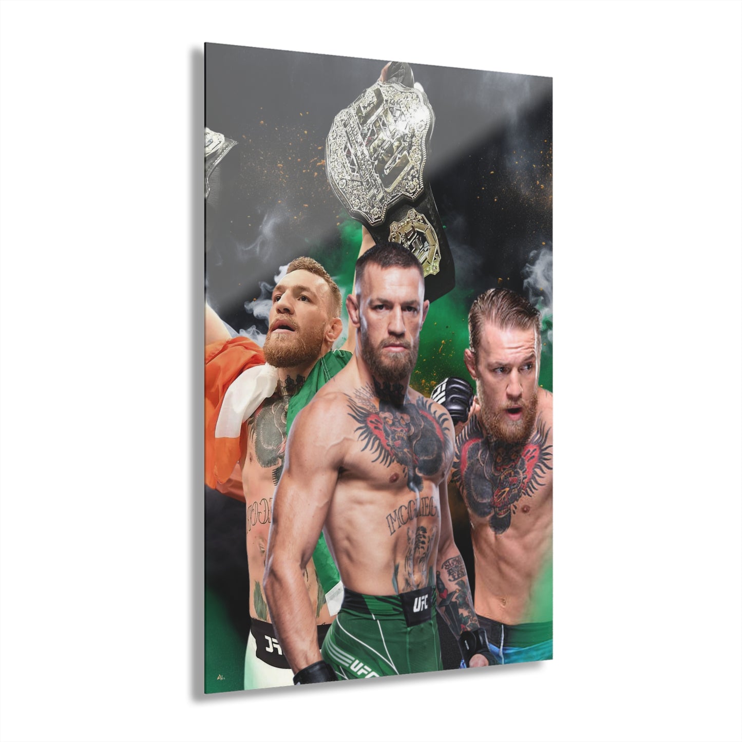 The Pride of Dublin, Conor McGregor, Fan Concept Style, Acrylic Wall Art