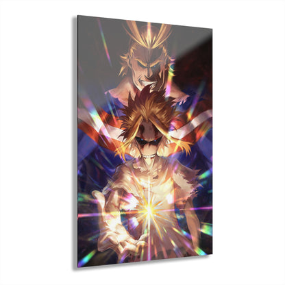 All Might, My Hero, Anime Style, Concept, Acrylic Wall Art