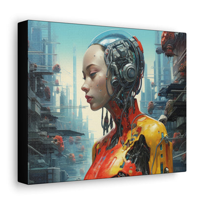 Pretty AI Canvas Art