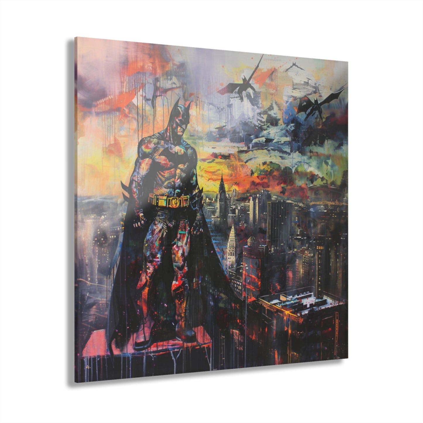 Dawn of Justice, Fan Concept style Batman, Acrylic Wall art