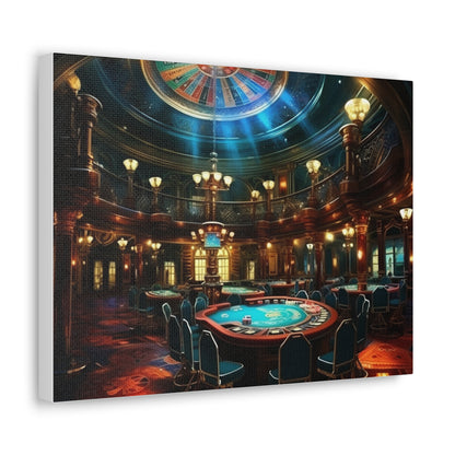 Casino Night Canvas Art