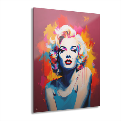 Marilyn Monroe, Pop Culture Concept Style, Acrylic Wall Art