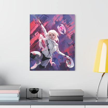 Spider Gwen, Pop Culture, Spiderman Concept Style, Acrylic Wall Art