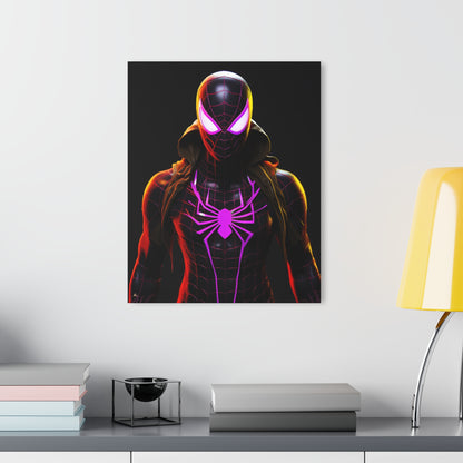 Miles, Spiderman, Marvel Concept Style, Acrylic Wall Art