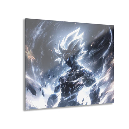 Ultra Mastered, Goku, Anime, Color Splash, Concept Style, Acrylic Wall Art