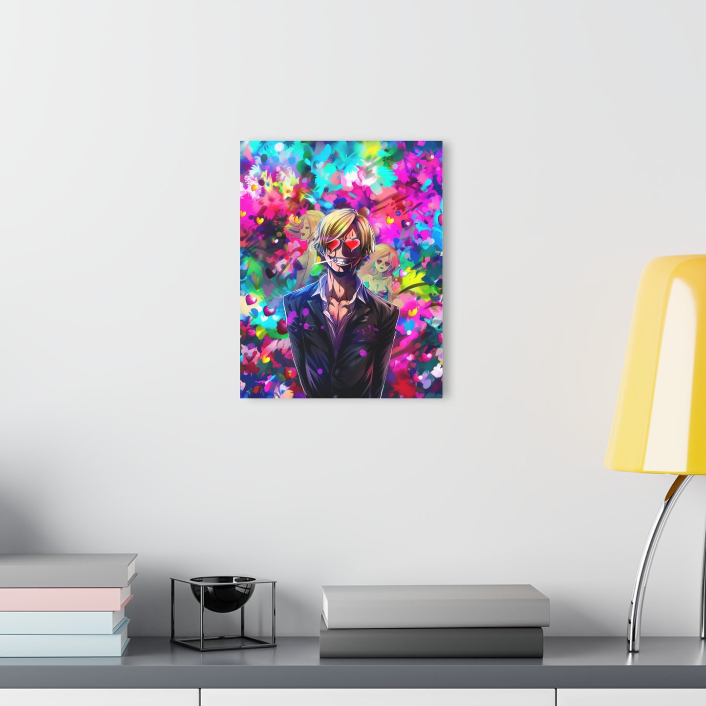 Lovestruck Sanji, One Piece Concept Style, Acrylic Wall Art