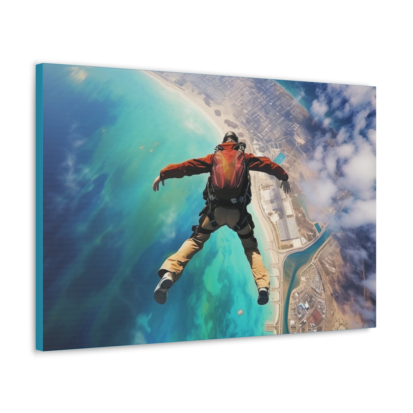 Free Fall Canvas Art