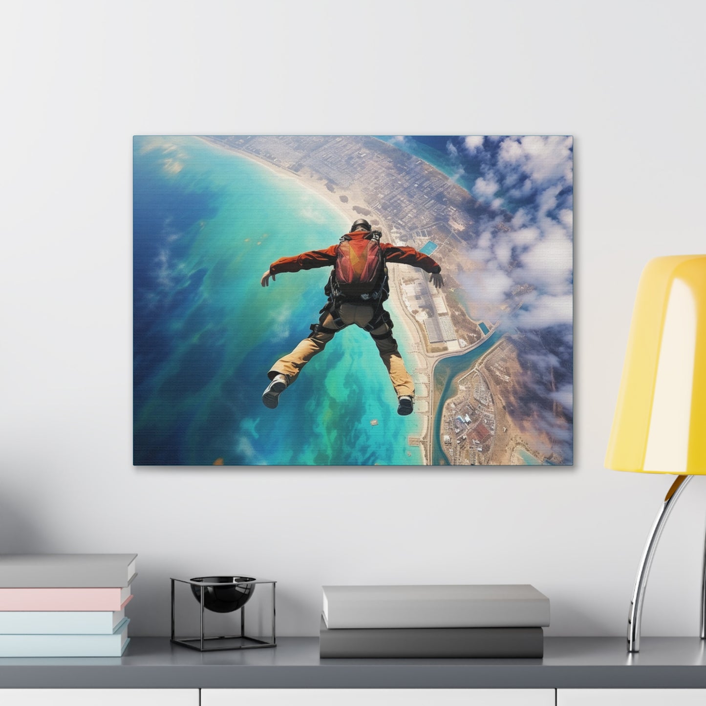 Free Fall Canvas Art