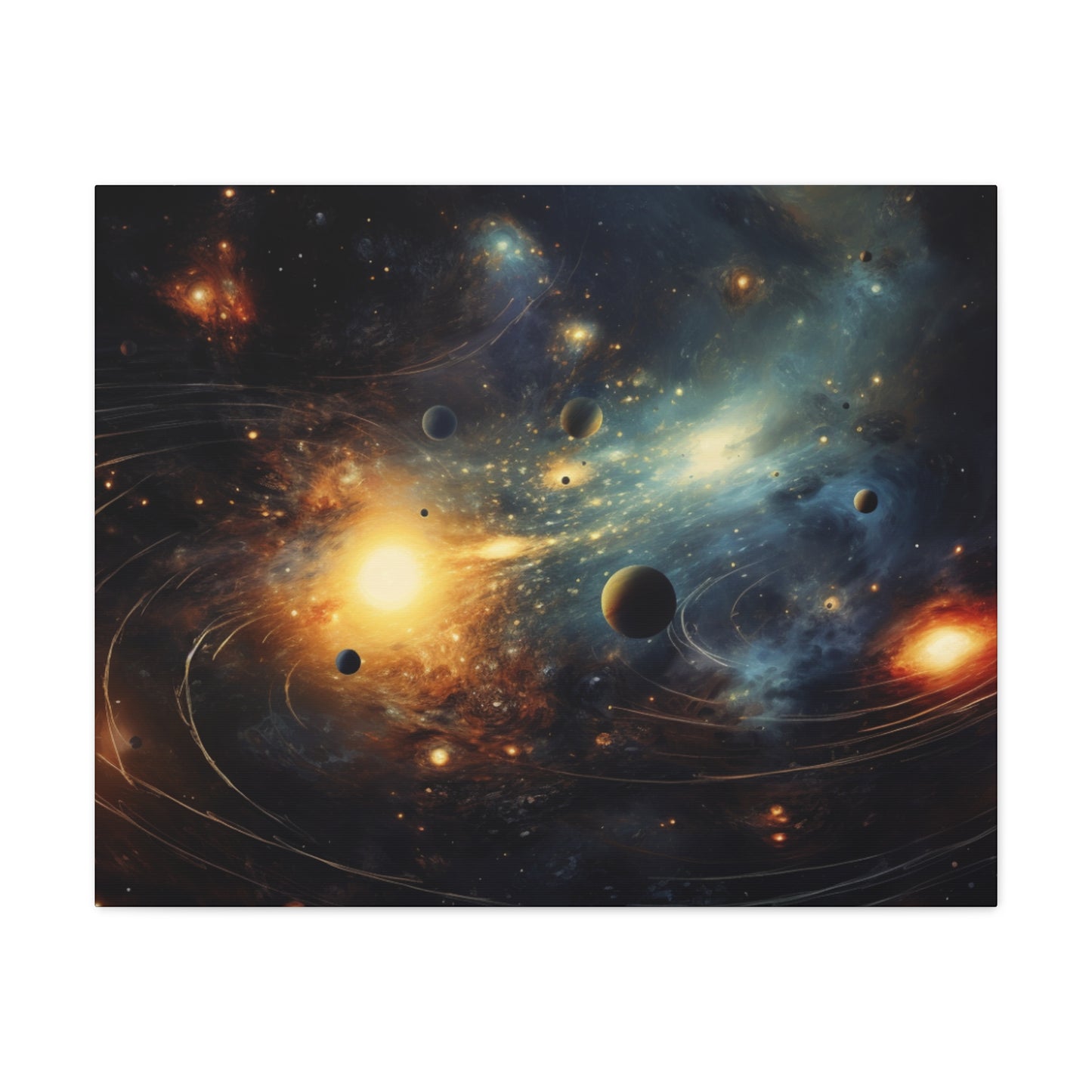 Galaxy Canvas Art