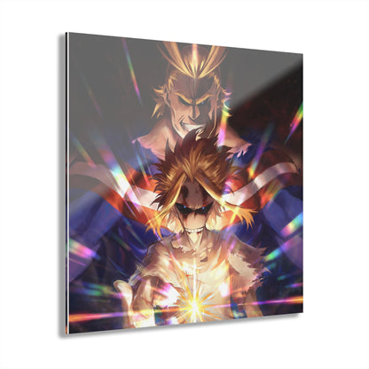 All Might, My Hero, Anime Style, Concept, Acrylic Wall Art