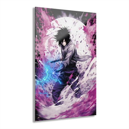 Sasuke, Anime, Naruto Color Splash, Concept Style, Acrylic Wall Art