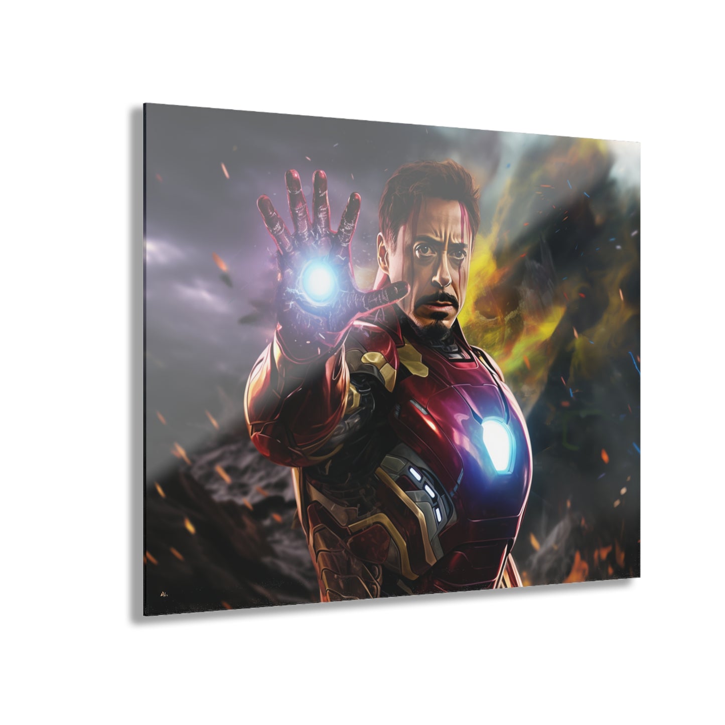 I am Iron Man, Pop Culture, Concept Style, Acrylic Wall Art