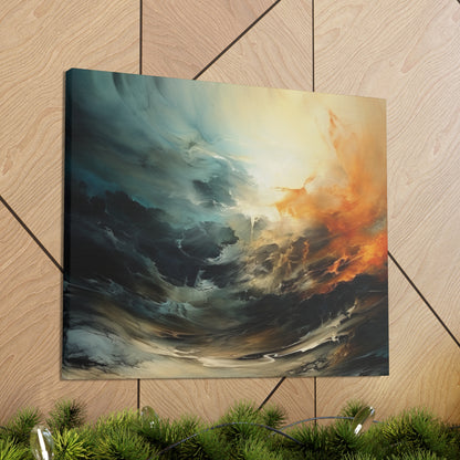 Fire storm Canvas