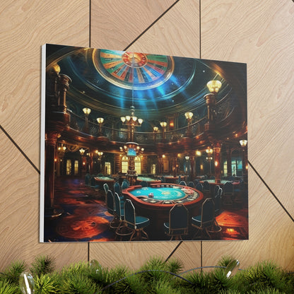 Casino Night Canvas Art