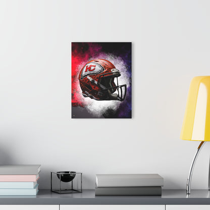 Chiefs Radiance, Kansas City, Football, Fan Colorsplash Concept Style, Acrylic Wall Art