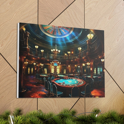 Casino Night Canvas Art