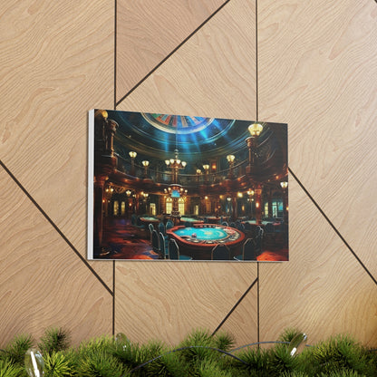 Casino Night Canvas Art