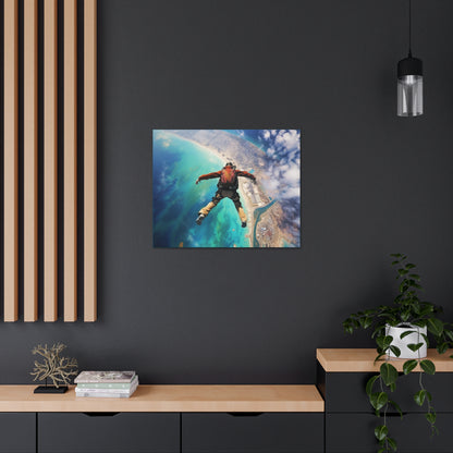 Free Fall Canvas Art